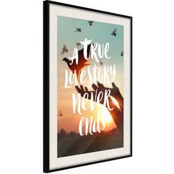 Arkiio Affisch A True Love Story Never Ends [Poster] 20x30 Poster